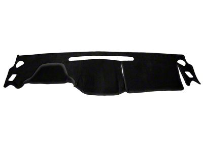 Custom Fit Dash Cover; Carpet Grey (07-10 Jeep Wrangler JK)