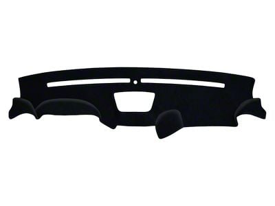 Custom Fit Dash Cover; Carpet Grey (15-18 Jeep Wrangler JK w/ Automatic Headlight Sensor)