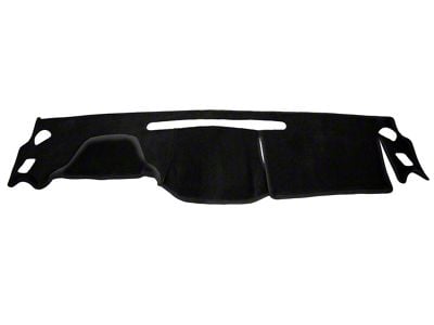 Custom Fit Dash Cover; Dashtex Grey (97-06 Jeep Wrangler TJ)