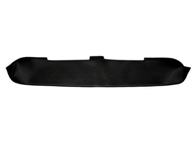 Custom Fit Full Dash Cover; Carpet Black (87-95 Jeep Wrangler YJ)
