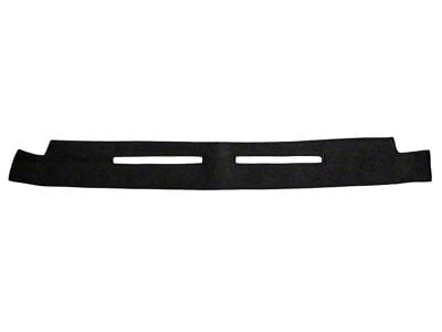 Custom Fit Full Dash Cover; Full Dashtex Grey (87-95 Jeep Wrangler YJ)