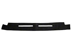 Custom Fit Top Dash Cover; Carpet Black (87-95 Jeep Wrangler YJ)