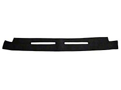 Custom Fit Top Dash Cover; Carpet Charcoal (87-95 Jeep Wrangler YJ)