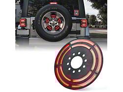 Cyclone Series Dual Ring LED Spare Tire Brake Light (07-25 Jeep Wrangler JK & JL)