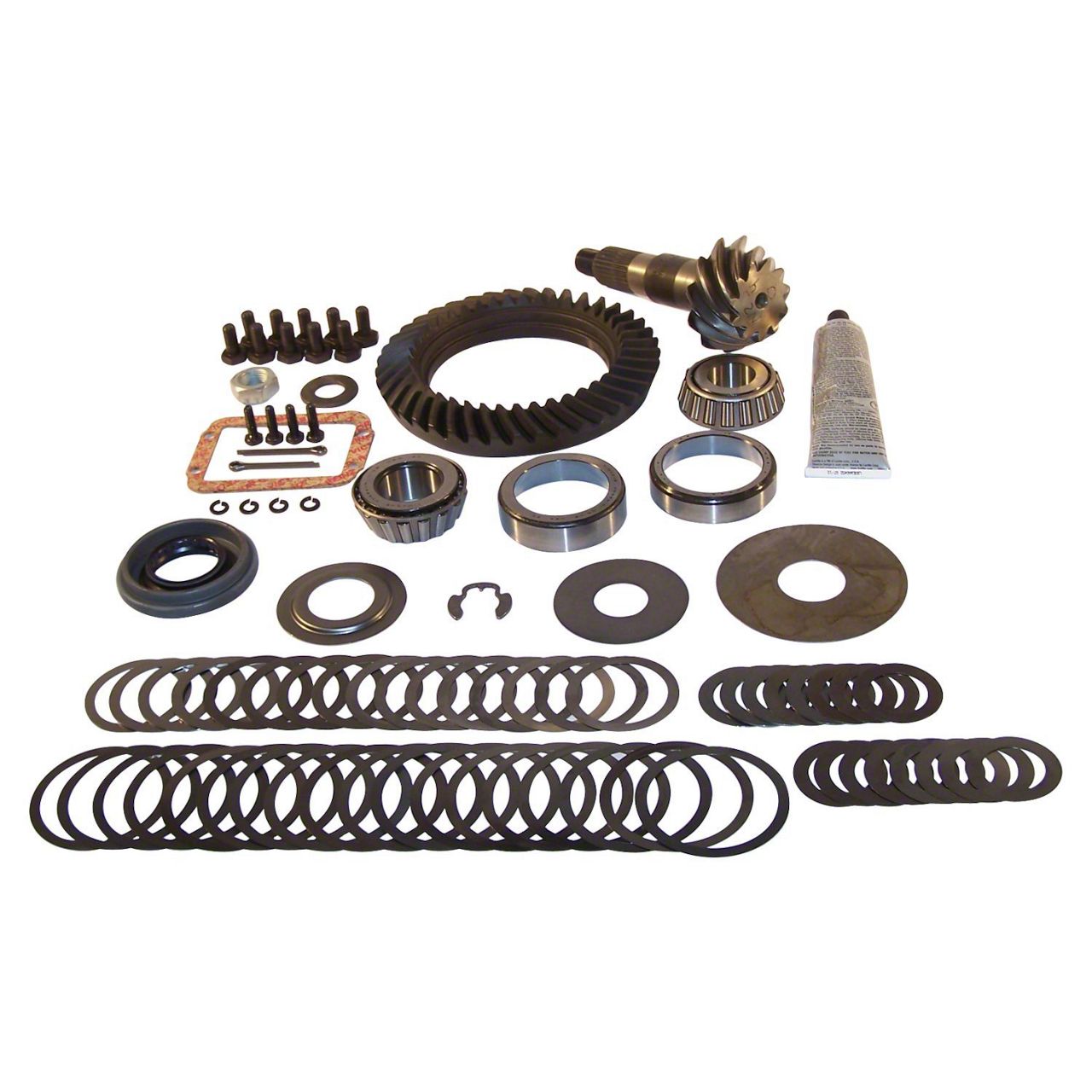 Dana 30 Front Axle Ring and Pinion Gear Kit 3.73 Gear Ratio 87 95 Jeep Wrangler YJ