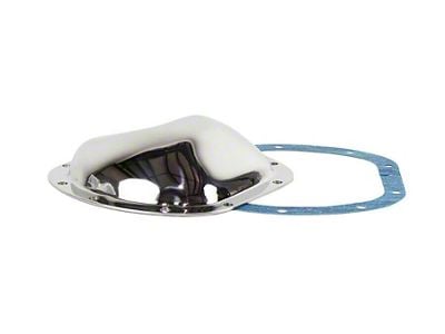 Dana 30 Front Differential Cover; Polished (87-95 Jeep Wrangler YJ)