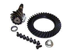Dana 35 Rear Axle Ring and Pinion Gear Kit; 3.55 Gear Ratio (87-94 Jeep Wrangler YJ & TJ)