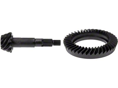 Dana 35 Rear Axle Ring and Pinion Gear Kit; 4.56 Gear Ratio (87-07 Jeep Wrangler YJ & TJ)
