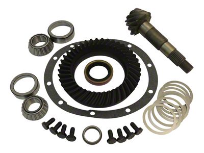 Dana 35 Rear Ring and Pinion Set; 4.56 Gear Ratio (87-06 Jeep Wrangler YJ & TJ)