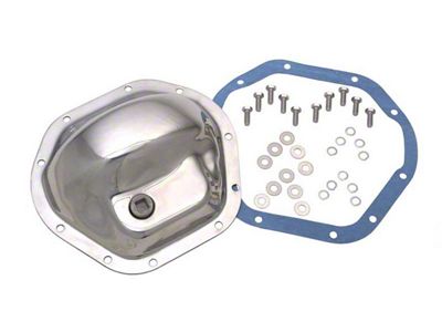Dana 44 Front or Rear Differential Covers; Polished (66-75 Jeep CJ5; 1986 Jeep CJ7)