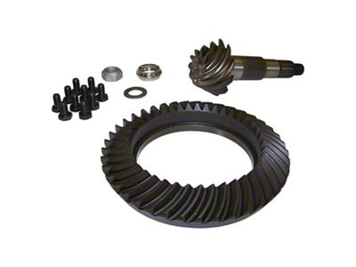 Dana 44 Rear Axle Ring and Pinion Gear Kit; 4.10 Gear Ratio (07-18 Jeep Wrangler JK)