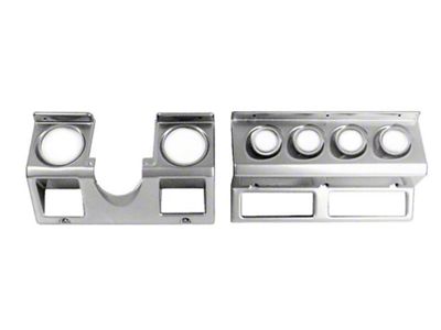 Dash Panel; Brushed Aluminum (87-95 Jeep Wrangler YJ)