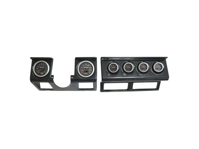 Concourse Panel Jeep Wrangler Dash Panel with Concourse Series Black Electric Gauges ...