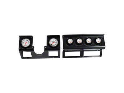 Dash Panel with Phantom Mechanical Gauges; Carbon Fiber (87-95 Jeep Wrangler YJ)