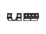 Dash Panel with Phantom Mechanical Gauges; Matte Black (87-95 Jeep Wrangler YJ)