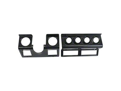 Dash Panel with Ultra-Lite Mechanical Gauges; Carbon Fiber (87-95 Jeep Wrangler YJ)