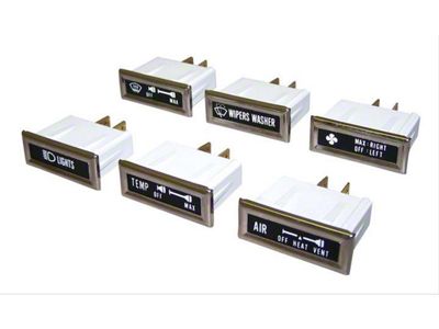 Dashboard Indicator Light Set (76-86 Jeep CJ5 & CJ7)