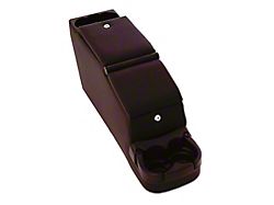 Deluxe Locking Center Console; Black Denim (76-95 Jeep CJ5, CJ7 & Wrangler YJ)