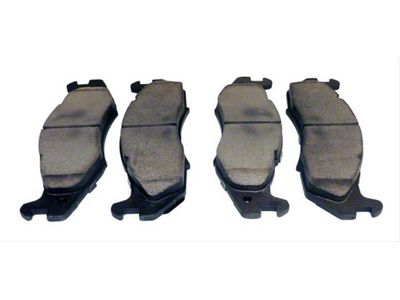 Disc Brake Pad Set; Front (87-89 Jeep Wrangler YJ)