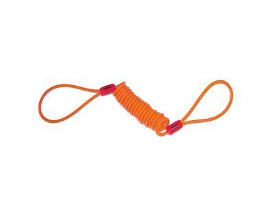 Disc Lock Dual Loop Safety Cable; 48-Inch x 1/8-Inch