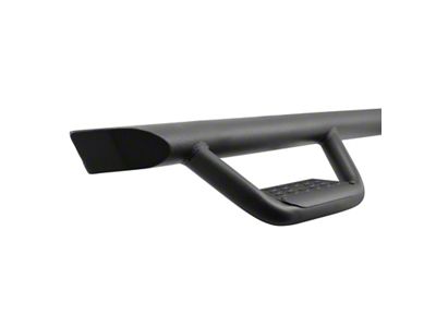 Go Rhino Dominator Xtreme D2 Side Step Bars; Textured Black (18-25 Jeep Wrangler JL 2-Door)