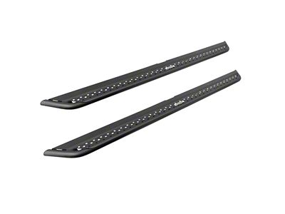 Go Rhino Dominator Xtreme DSS Slider Side Step Bars; Textured Black (07-18 Jeep Wrangler JK 4-Door)