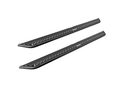 Go Rhino Dominator Xtreme DSS Slider Side Step Bars; Textured Black (18-25 Jeep Wrangler JL 4-Door)