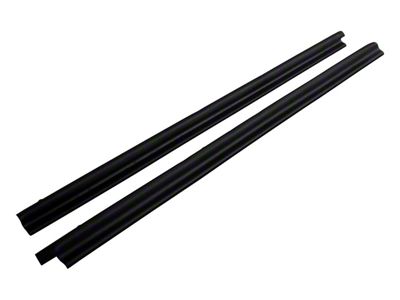 Door Glass Weatherstrip Set (76-95 Jeep CJ7 & Wrangler YJ w/ Full Steel Doors)