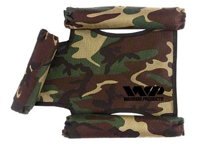 Door Padding Kit for Front Adventure Tube Doors; Camo (07-25 Jeep Wrangler JK & JL)