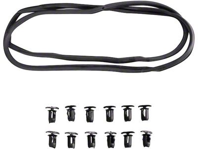 Door Seal; Driver or Passenger Side (76-95 Jeep CJ7 & Wrangler YJ)