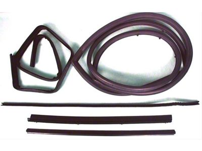 Door Seal Kit; Passenger Side (76-86 Jeep CJ7)