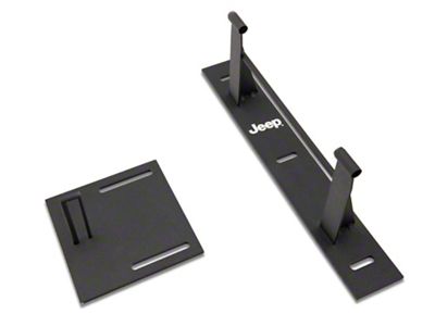 Jeep Licensed by RedRock Door Storage Hangers with Printed Jeep Logo (07-18 Jeep Wrangler JK)