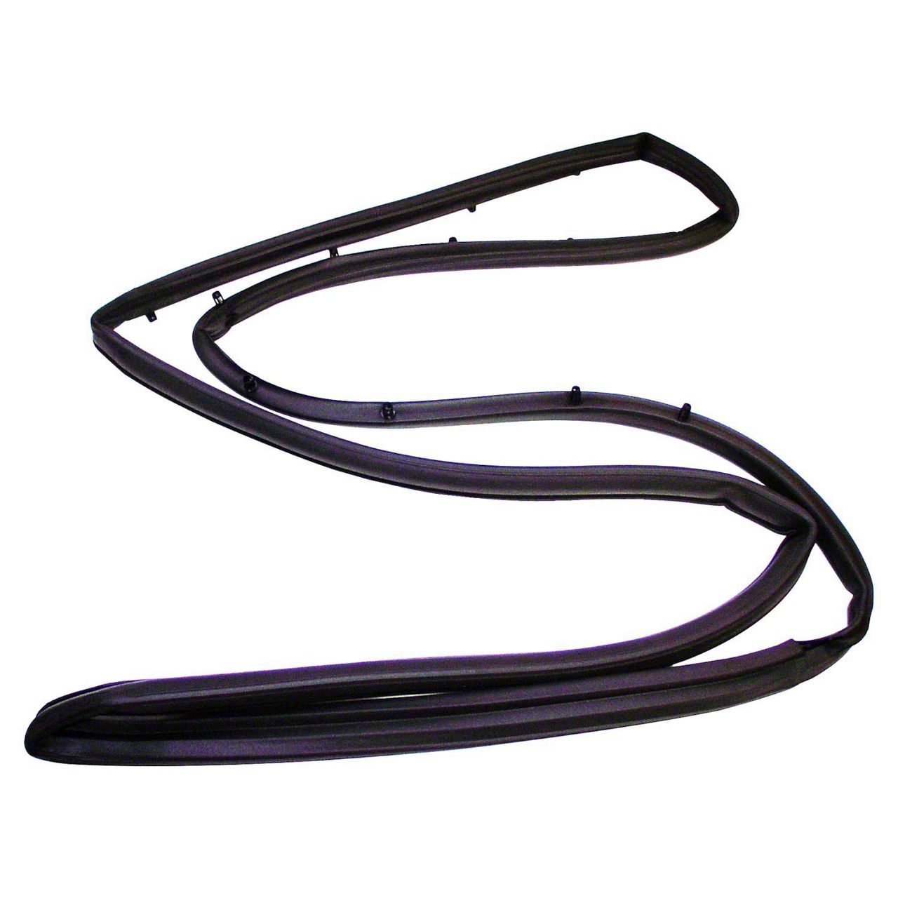 Jeep Wrangler Door Weatherstrip; Right Side (7695 Jeep CJ5, CJ7