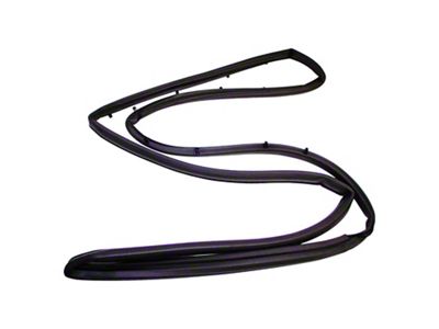 Door Weatherstrip; Right Side (76-95 Jeep CJ5, CJ7 & Wrangler YJ w/ Full Steel Doors)