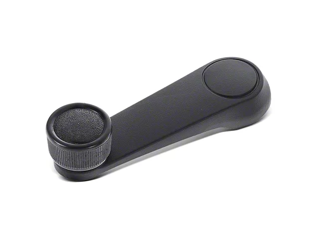 Jeep Wrangler Door Window Crank Handle; Metal; Black (92-95 Jeep ...