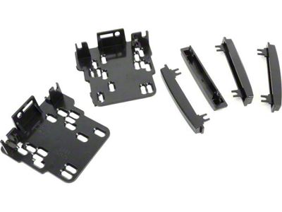 Double-DIN Stereo Installation Kit (07-18 Jeep Wrangler JK)