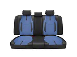 Drive Series Front and Rear Seat Covers; Dark Blue/Black (Universal; Some Adaptation May Be Required)