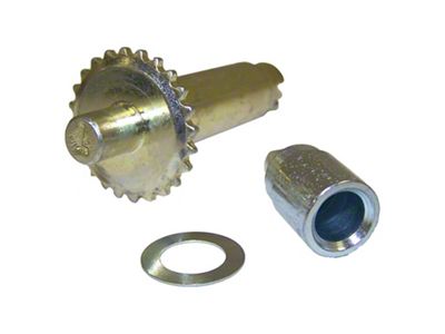 Drum Brake Adjuster Kit; Driver Side (78-95 Jeep CJ5, CJ7 & Wrangler YJ)