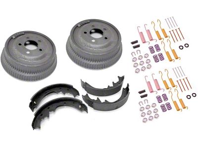 Drum Brake Shoe and Drum Kit (76-86 Jeep CJ5 & CJ7)