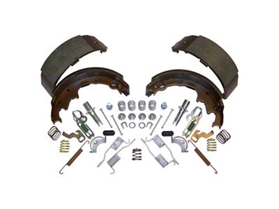 Drum Brake Shoe and Lining Master Kit (90-00 Jeep Wrangler YJ & TJ w/ 9-Inch Brakes)