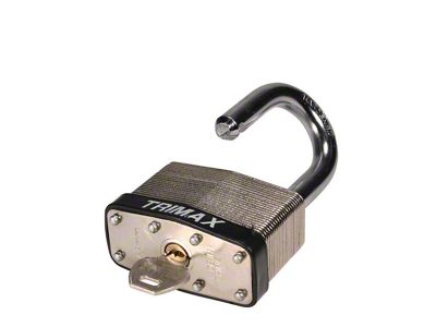 Dual Locking Steel Padlock; 30mm; 7/8-Inch x 3/16-Inch Shackle