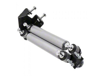 Dual Steering Stabilizer for 4+ Inch Lift (87-95 Jeep Wrangler YJ)