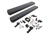 Go Rhino E-BOARD E1 Electric Running Boards; Textured Black (18-25 Jeep Wrangler JL 4-Door)