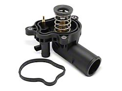 Engine Coolant Thermostat Housing with Sensor; 194 Degree (20-22 3.6L Jeep Gladiator JT)