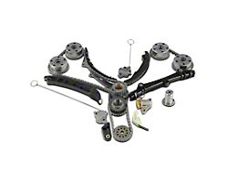 Engine Timing Chain Kit; 21-Piece (12-18 Jeep Wrangler JK)