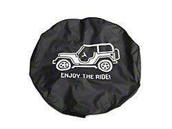 Enjoy the Ride Spare Tire Cover with Camera Port (18-25 Jeep Wrangler JL)
