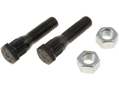 Exhaust Stud Kit; 3/8-16 x 1-11/16-Inch (94-06 2.5L or 4.0L Jeep Wrangler YJ & TJ)