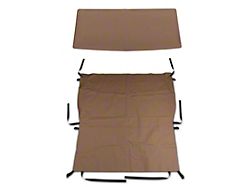 Extended Bikini Soft Top; Tan (97-06 Jeep Wrangler TJ)