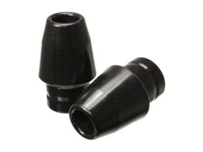 Extended Height Front Bump Stops for 1.75-Inch Lift; Black (07-18 Jeep Wrangler JK)