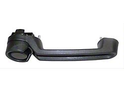 Exterior Door Handle; Black (07-18 Jeep Wrangler JK)